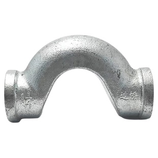 玛钢镀锌过桥弯15内丝弯管20过管弯DN25接头4分6分1寸铁水暖水管