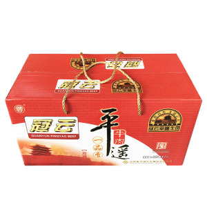 山西冠云平遥牛肉258g*10袋整箱