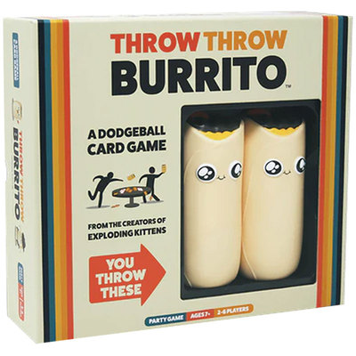 Throw Throw Burrito 墨西哥煎饼桌游聚会休闲卡牌抛煎饼桌面游戏