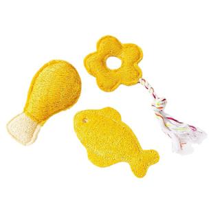 丝瓜络猫玩具自嗨解闷神器猫咪玩具啃咬洁牙逗猫棒小猫咪磨牙玩具