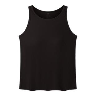 ubras保暖背心U领肌底衣女舒适无痕无袖内搭打底含羊毛可外穿上衣