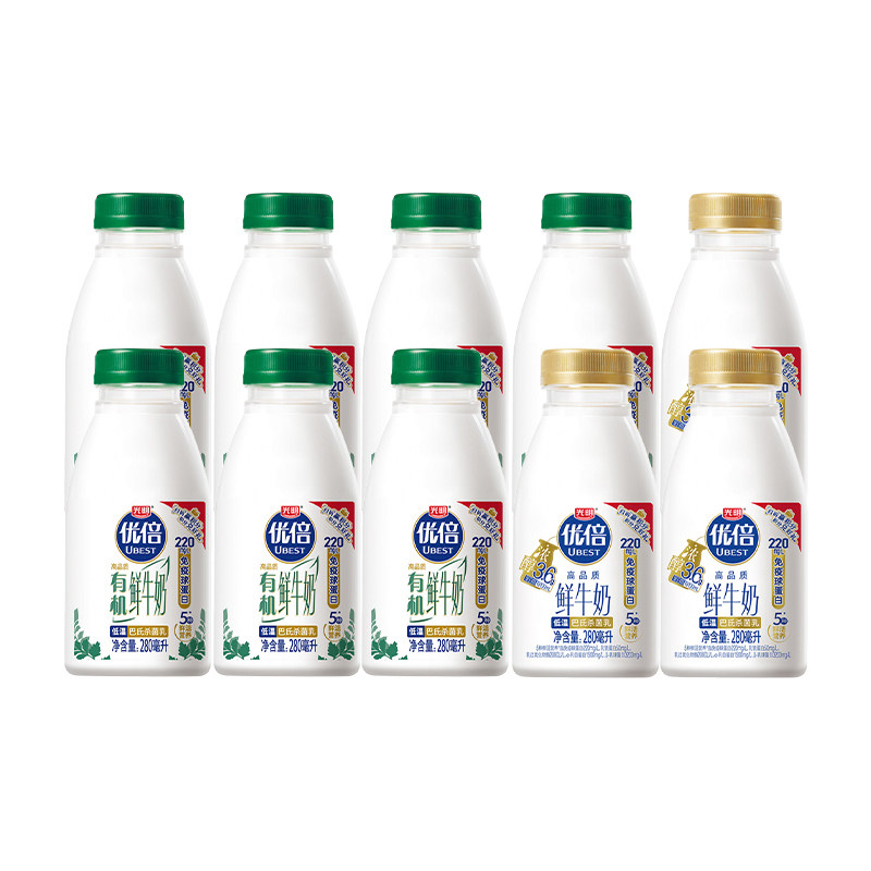 光明优倍有机鲜奶435ml