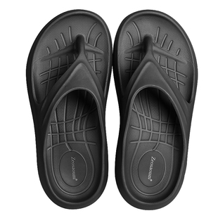 中国台湾跑步拖鞋强弹力人字拖男款缓压户外凉拖EVA加厚防滑女款