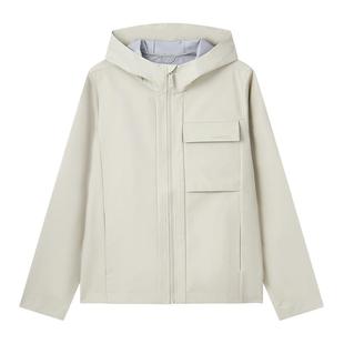 【限时三折】bossini堡狮龙2024秋冬男士防风户外运动风衣外套男