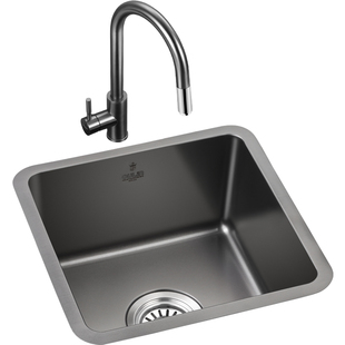 欧琳304不锈钢水槽厨房纳米岛台吧台槽洗菜盆洗碗池台下盆水池