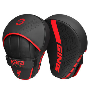 专业拳击手靶散打搏击泰拳弧形训练器材加厚跆拳道脚靶拳靶子陪练