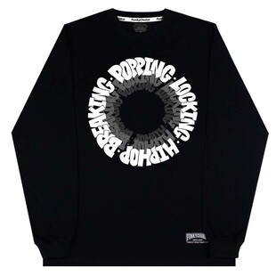 FunkyChoice街舞练功服popping长袖T纯棉locking速干上衣演出比赛