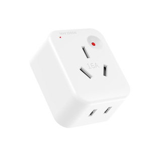 飞利浦10A转16A插座转换器插头空调大功率热水器插排过载保护