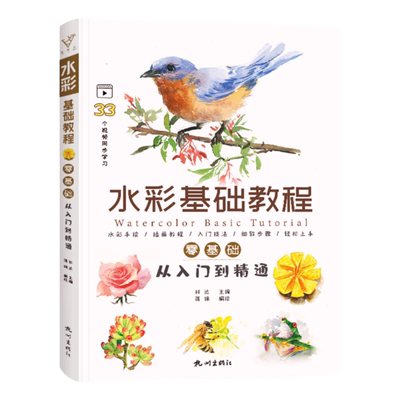 水彩基础教程入门精通风景临摹