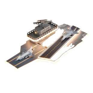 儿童房吸顶灯男孩卧室个性创艺灯航空母舰造型灯护眼男童房间主灯