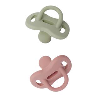 Suavinex苏维妮安抚奶嘴0-6-18个月宝宝一体式新生婴儿扁头防龅牙