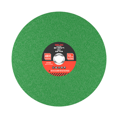 德力西电气切割片350砂轮片400切铁不锈钢金属大切割机锯片沙轮片