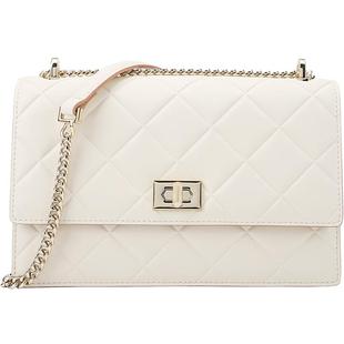 红谷新款包包女牛皮单肩斜挎包时尚链条腋下小方包百搭斜跨女士包