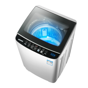 奥克斯8/10公斤全自动洗衣机家用小型出租房用波轮大容量洗烘一体