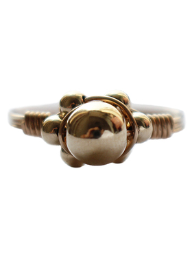 美国进口14k包金珠业招财七星阵