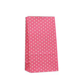 花色波点水果纸袋无提手小礼物纸袋平口袋小号化妆品喜糖包装纸袋