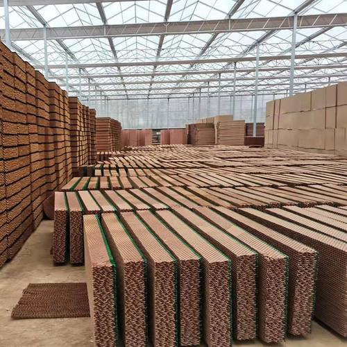 降温水帘纸芯养猪场通风降温佳木斯批发墙湿原浆纸15公分水帘帘