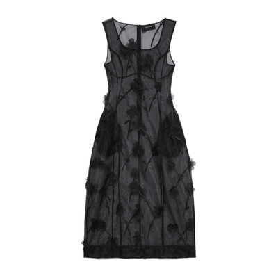 ITSimoneRocha无袖连衣裙