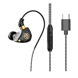 有线耳机typec接口USB电脑游戏入耳式高音质2026新款降噪k歌3.5mm