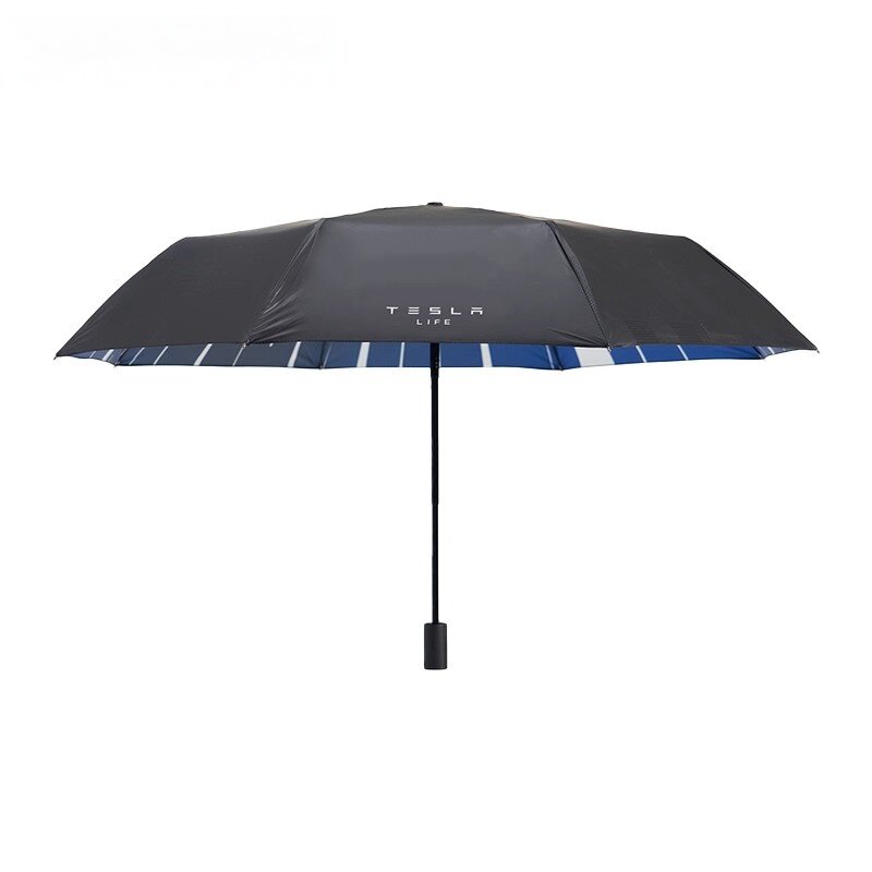 特斯拉携折叠雨伞铝合金伞骨