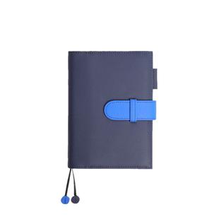 进口头层牛皮A6手账真皮定页笔记本hobo规格通用免费印字母送替芯