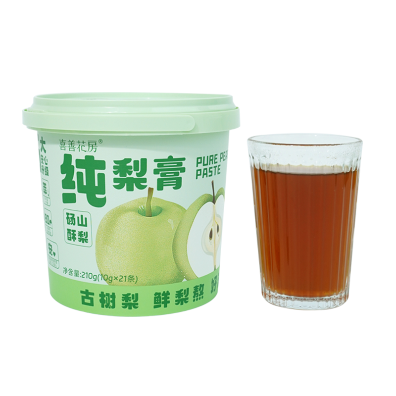 儿童秋梨膏婴幼儿无添加孕妇纯梨膏砀山酥梨泡水喝孩子喝喜善花房