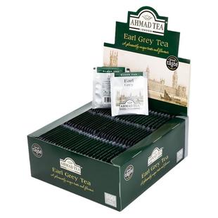 AHMAD tea英国亚曼伯爵红茶100片茶包英式格雷伯爵红茶earl grey