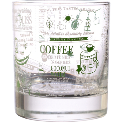 原创快乐加载杯加厚玻璃杯咖啡杯