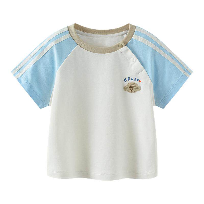 迷你巴拉巴拉男童短袖T恤凉感抑菌透气