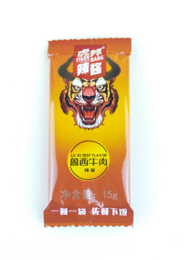虎邦辣酱外卖商用15g香辣牛肉酱