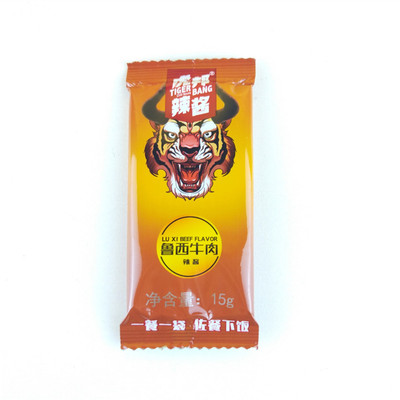 虎邦辣酱外卖商用15g香辣牛肉酱