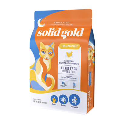 [正常发货]素力高鲜肉高蛋白益生菌鸡肉美毛成猫幼猫进口猫粮