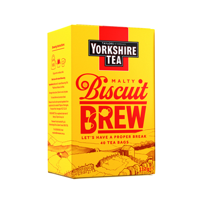 英国进口约克夏饼干风味茶包
