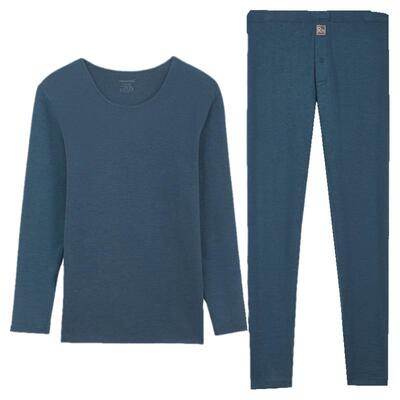 发热薄款长袖红豆情侣保暖内衣