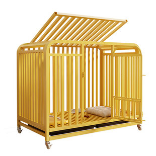 宠物狗笼子大型中型犬家用室内带厕所分离边牧金毛围栏狗狗专用笼