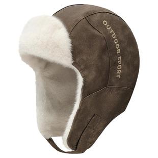 东北户外防寒帽子女冬季加绒加厚保暖皮帽男电动车防风护耳雷锋帽