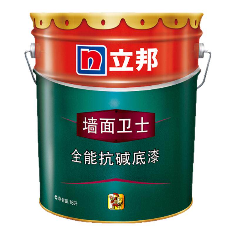 立邦全能抗碱底漆乳胶漆 18L内墙乳胶漆