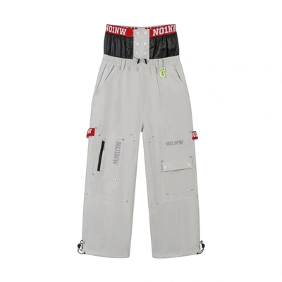 FreeSpin新款NO1NW工装滑雪裤单双板防水全压胶宽松透湿加绒保暖