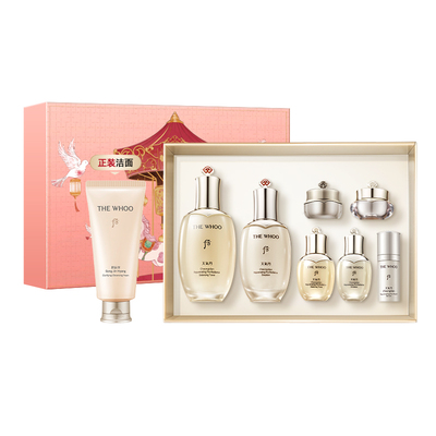 【新年礼物】Whoo后天气丹7件套水乳+洁面180ml护肤品套装紧致
