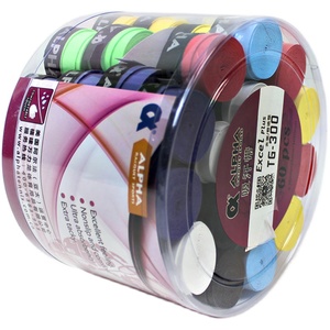 60条新款正品Alpha/阿尔法羽毛球拍网球拍手胶吸汗带把胶柄皮防滑