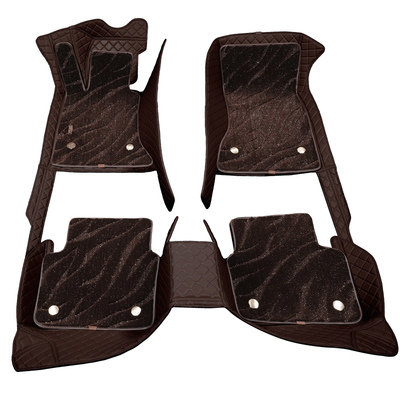 特斯拉真皮全包围脚垫