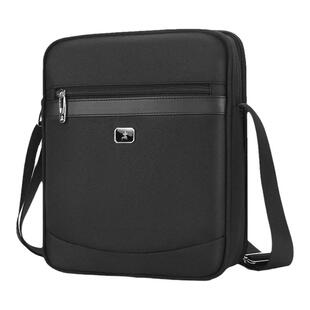 稻草人男包单肩包男士斜挎包包牛津布休闲商务单肩包帆布包小背包