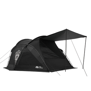 牧高笛帐篷黑化露营户外防风防雨四季帐便携式折叠大空间营地观途
