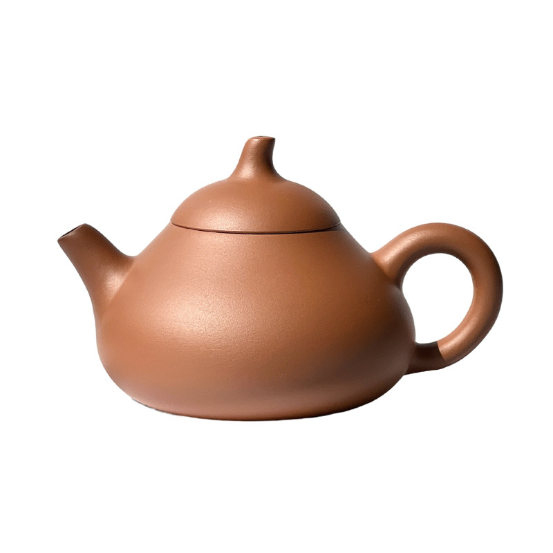 潮州手拉茄瓜壶120ml原矿泥