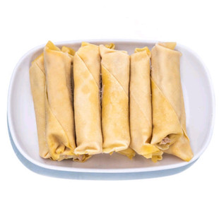 华国鲜肉百叶包300个冷冻千张百叶包肉半成品食堂快餐蒸煮千张包