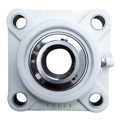 君成塑料固定轴承座可加盖子防水