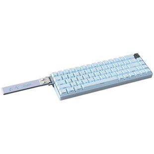 火捷RUSH68磁轴键盘静音键盘台式电脑通用客制化游戏键盘女生办公