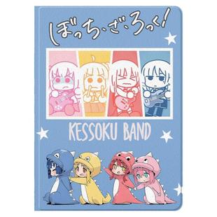 孤独摇滚ipadpro2024版保护套air6皮纹air5书本式11带笔槽13寸新款ipad10防磨12,.9适用苹果第十代动漫平板壳
