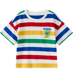 汪汪队童装男童短袖t恤夏装2026新款儿童上衣夏季宝宝男孩打底衫