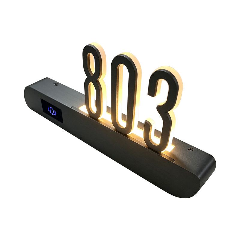 酒店发光电子门牌数字房号牌